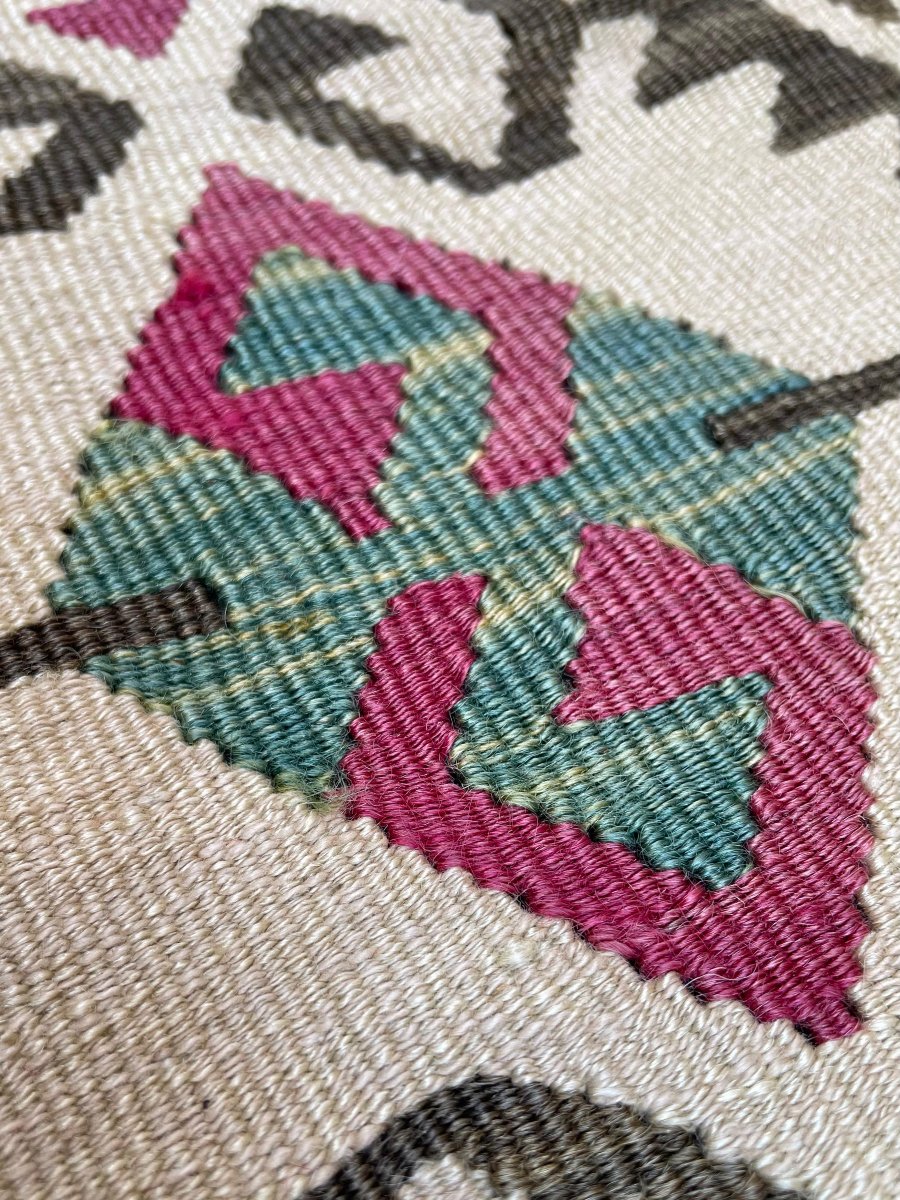 Kilim Konya - Anatolie. Circa 1880. 420 x 168 cm-photo-4