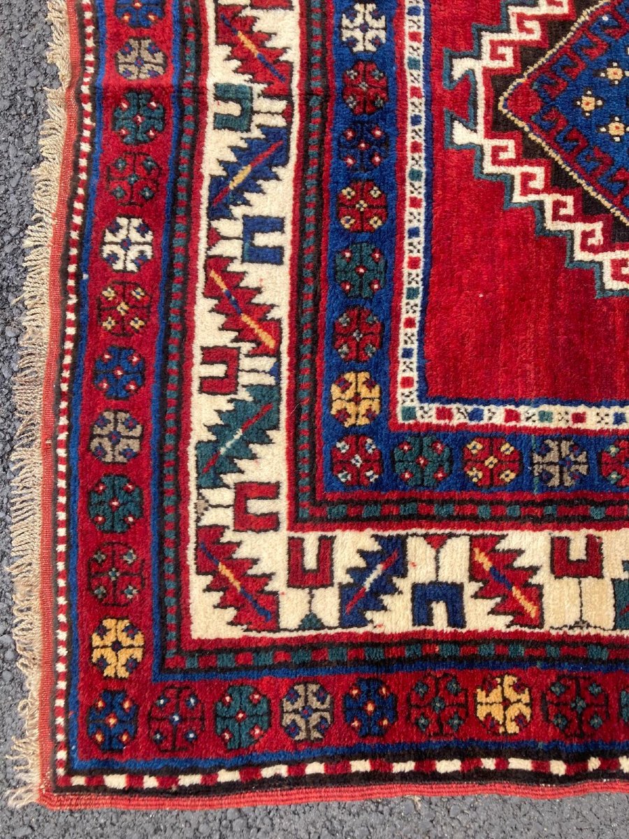 Armenia - Caucasus Rug. Circa 1920. 276 X 140 Cm-photo-1