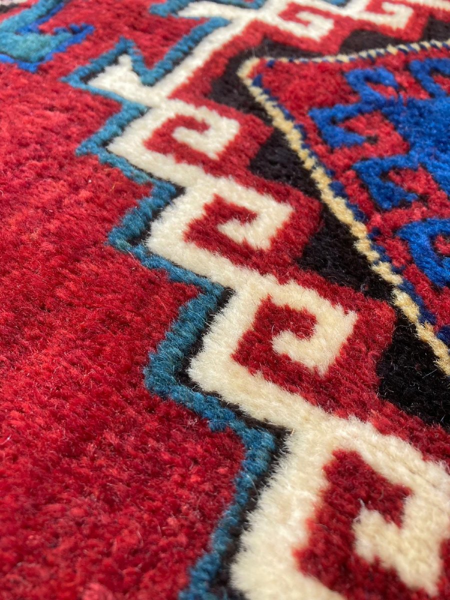 Armenia - Caucasus Rug. Circa 1920. 276 X 140 Cm-photo-3