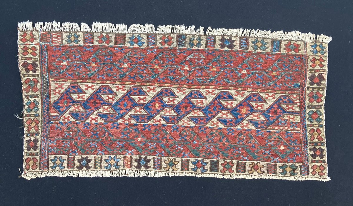 Maffrash Karabakh Fragment. Caucasus. Late 19th Century. 108 X 50 Cm-photo-2