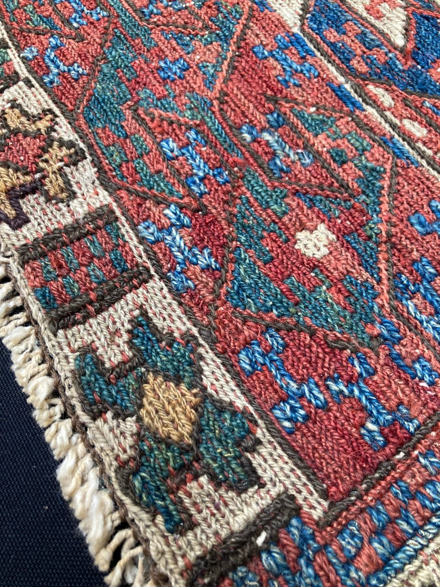 Maffrash Karabakh Fragment. Caucasus. Late 19th Century. 108 X 50 Cm-photo-1