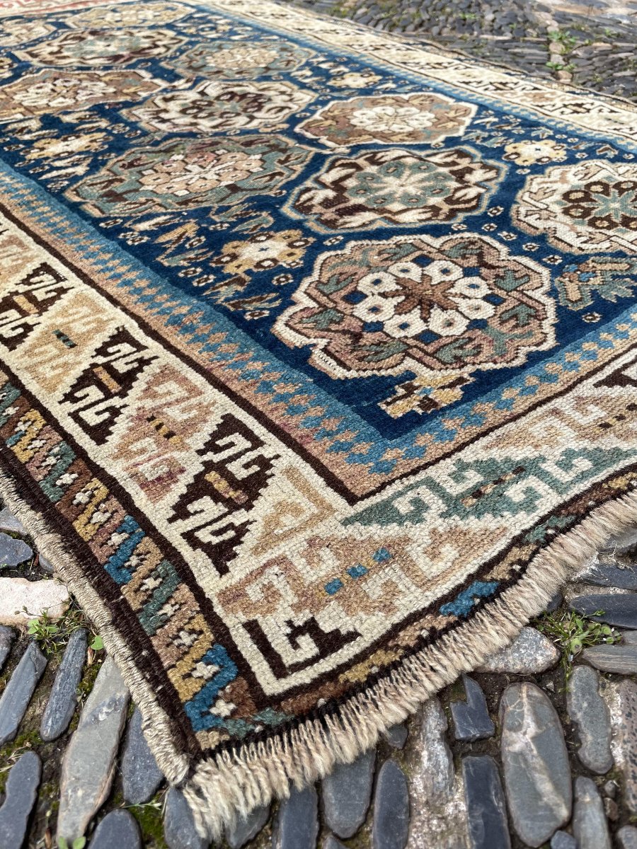 Shirvan Carpet - Caucasus. Circa 1880. 155 X 101 Cm-photo-1