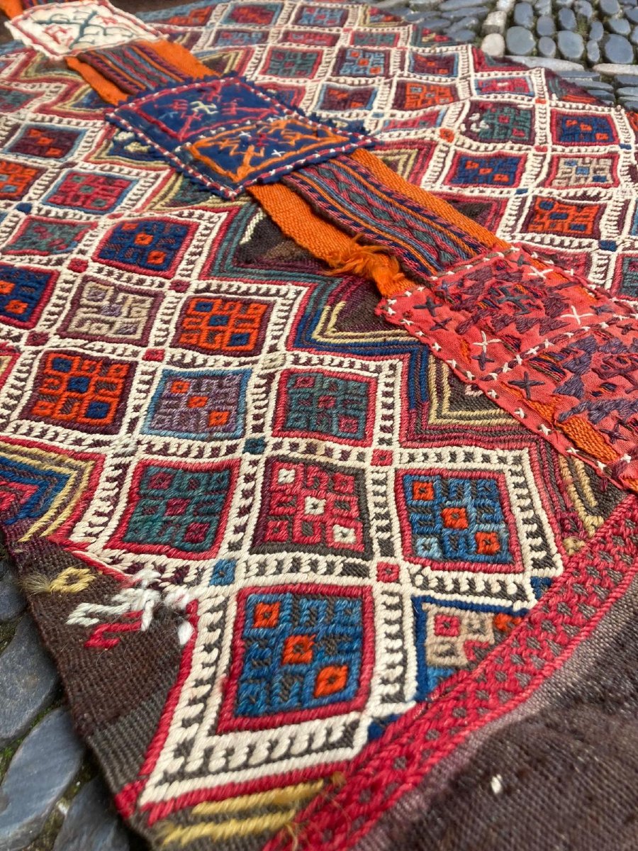 Kilim Cuval Obruk / Anatolie. Circa 1880. 90 x 52 cm-photo-3