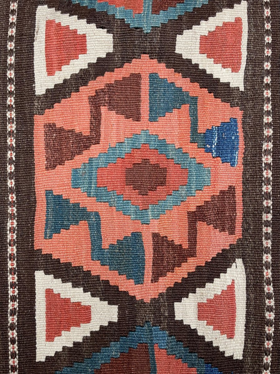 Kilim Qashqai - Persia. Circa 1920. 300 X 165 Cm-photo-1