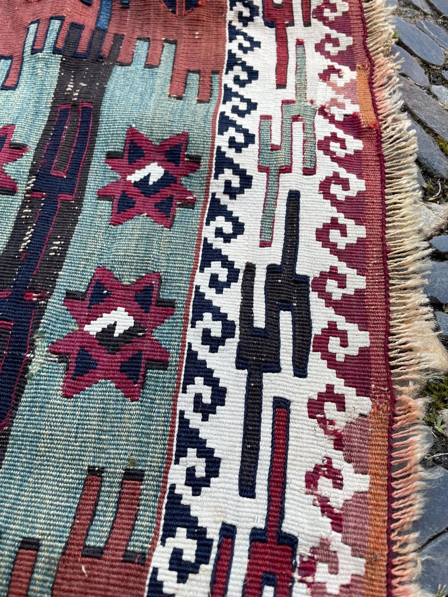 Kilim Reyhanlı. Anatolia. Circa 1880. 190 X 150 Cm-photo-3