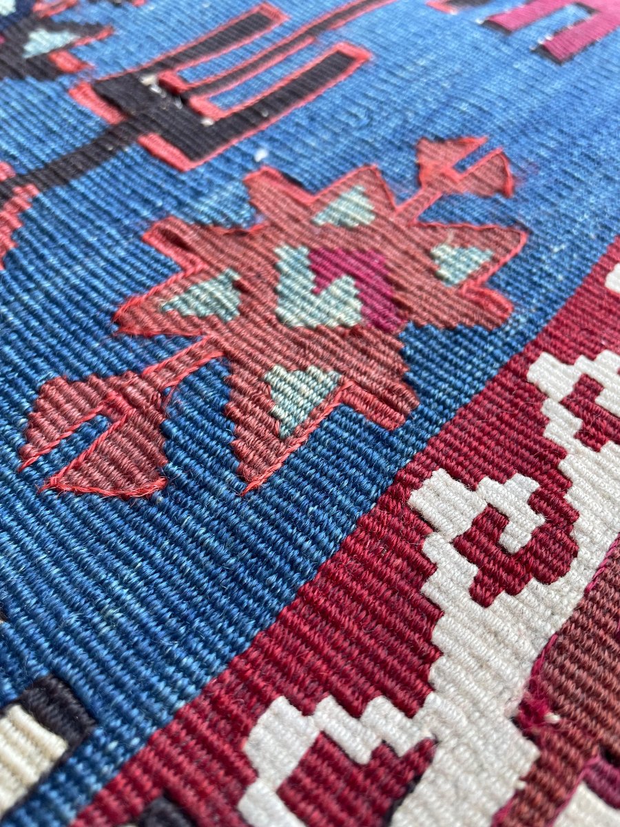 Kilim Reyhanlı. Anatolia. Circa 1880. 190 X 150 Cm-photo-7