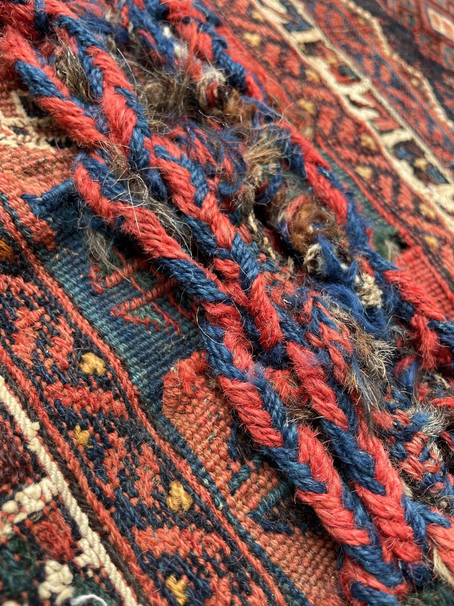 Double sacoche. Bathiyari. Perse. Circa 1900. 86 x 55 cm-photo-1