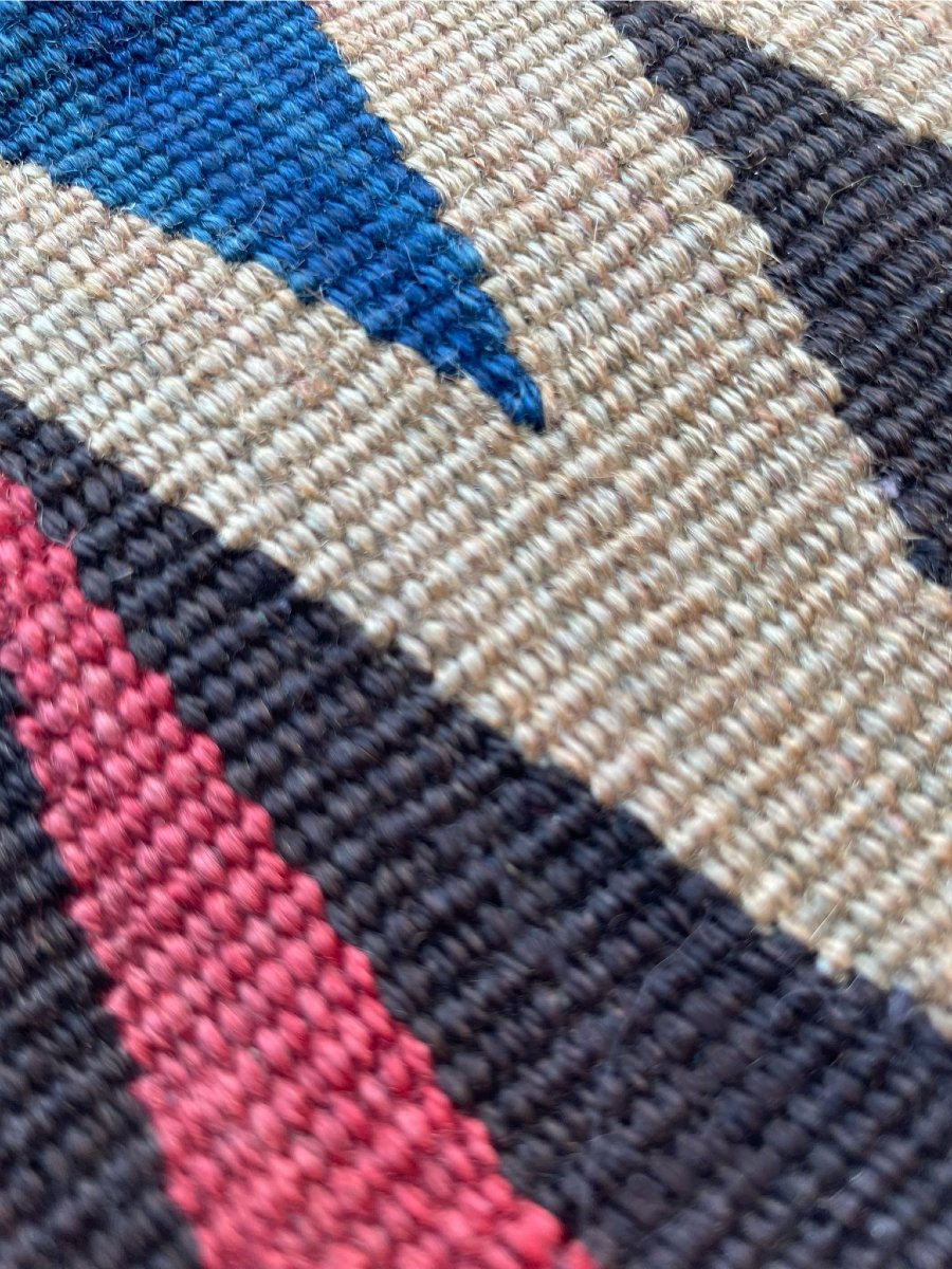 Kilim Veramin - Qashqai. Perse. Circa 1880.  230 x 138 cm-photo-6