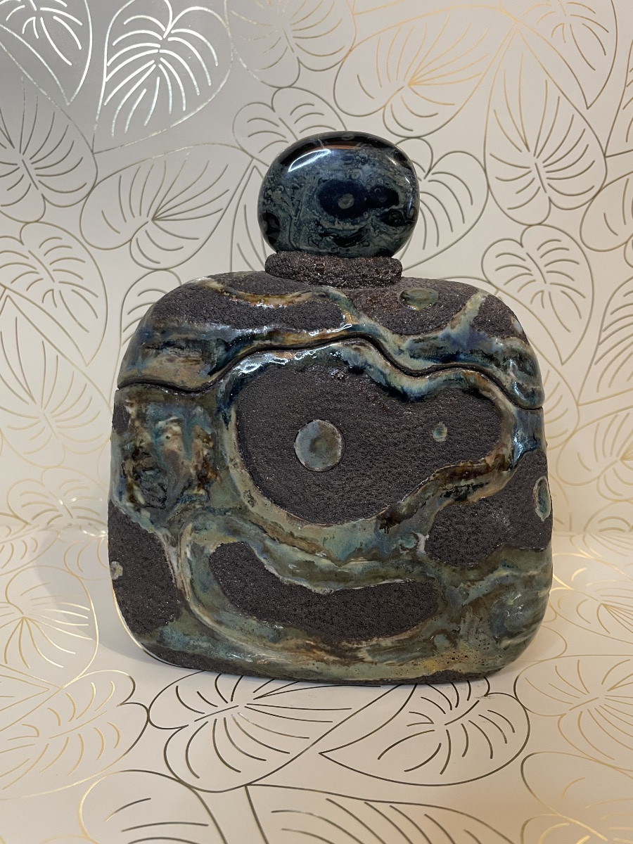 « Nuit d’automne » Céramique Claude Agier Mollinari -photo-2