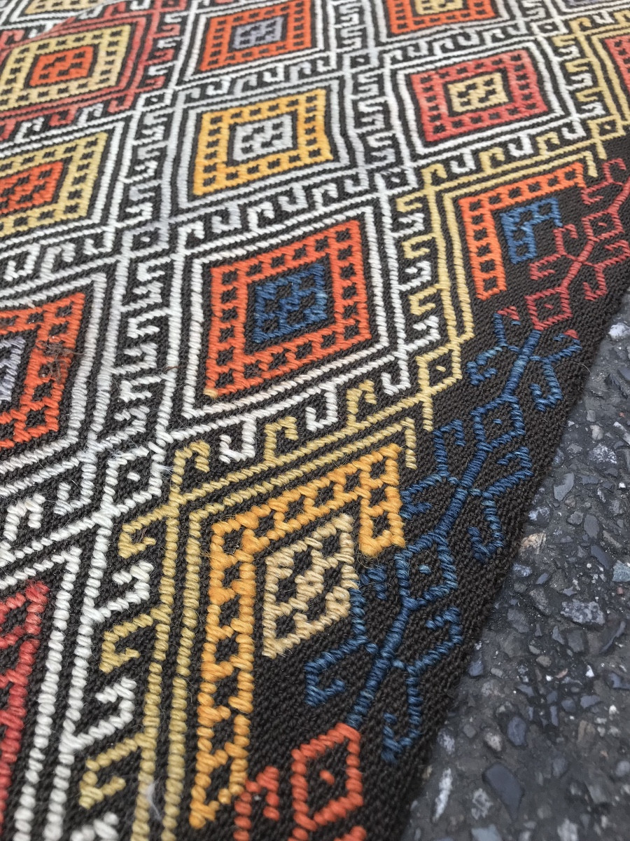 Cicim Kilim Konya Anatolie début XX 250 x 160 cm-photo-1