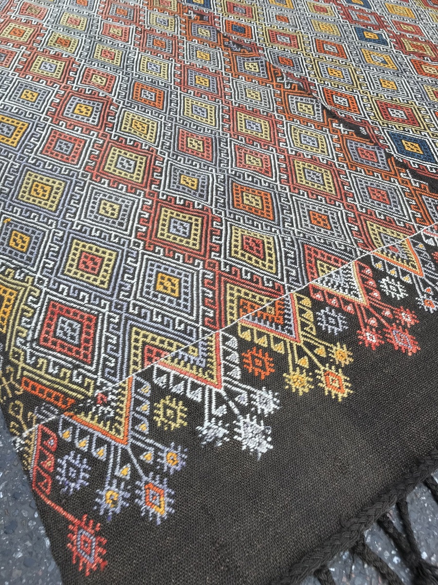 Cicim Kilim Konya Anatolie début XX 250 x 160 cm-photo-5