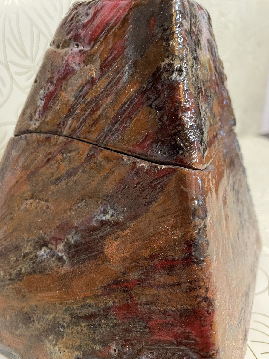 « Stromboli » Céramique Claude Agier Mollinari -photo-4