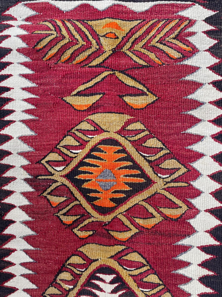Kilim Mut - Taurus Mountains. Anatolia. 1930s. 146 X 115 Cm-photo-2