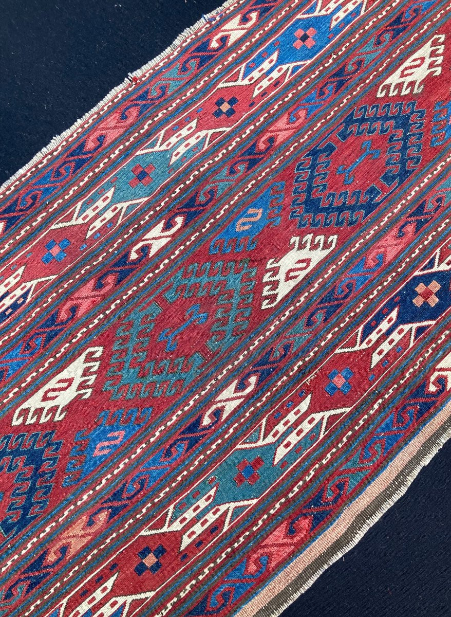 Maffrash Karabag Caucase. Circa 1850. 103 x 50 cm-photo-2