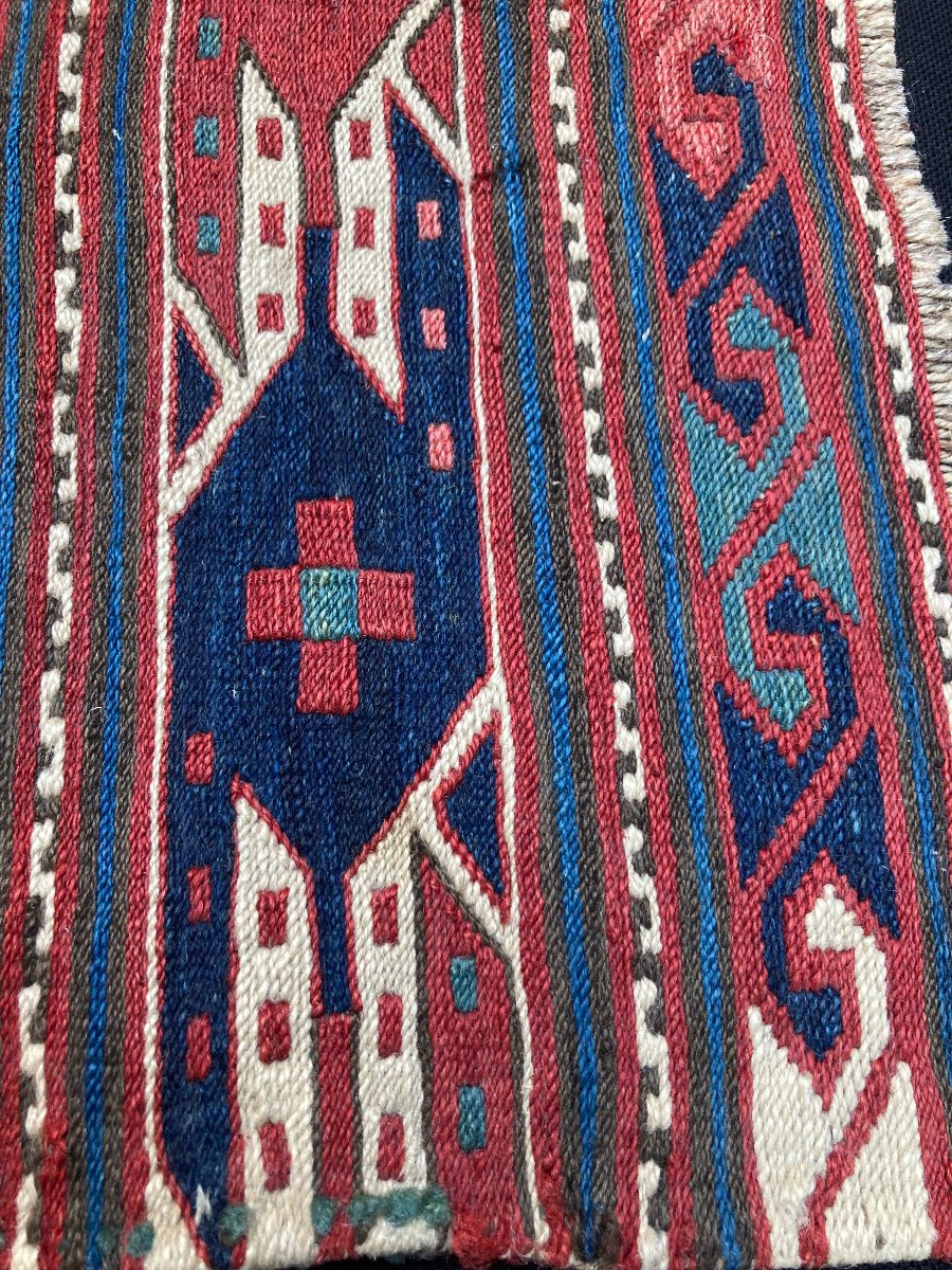 Maffrash Karabag Caucase. Circa 1850. 103 x 50 cm-photo-4