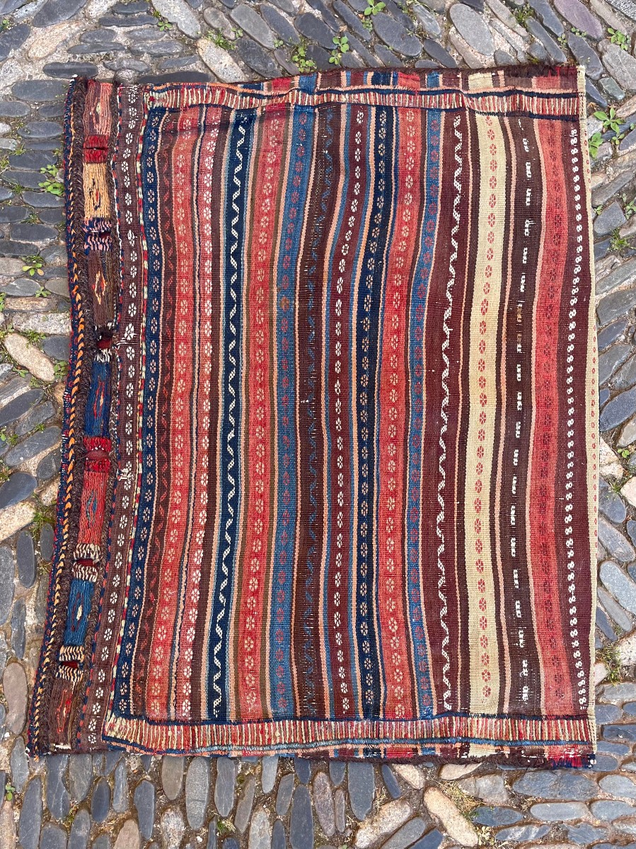Khorjin / Face de sacoche. Qashqai. Perse. Circa 1880.  72 x 56 cmcm