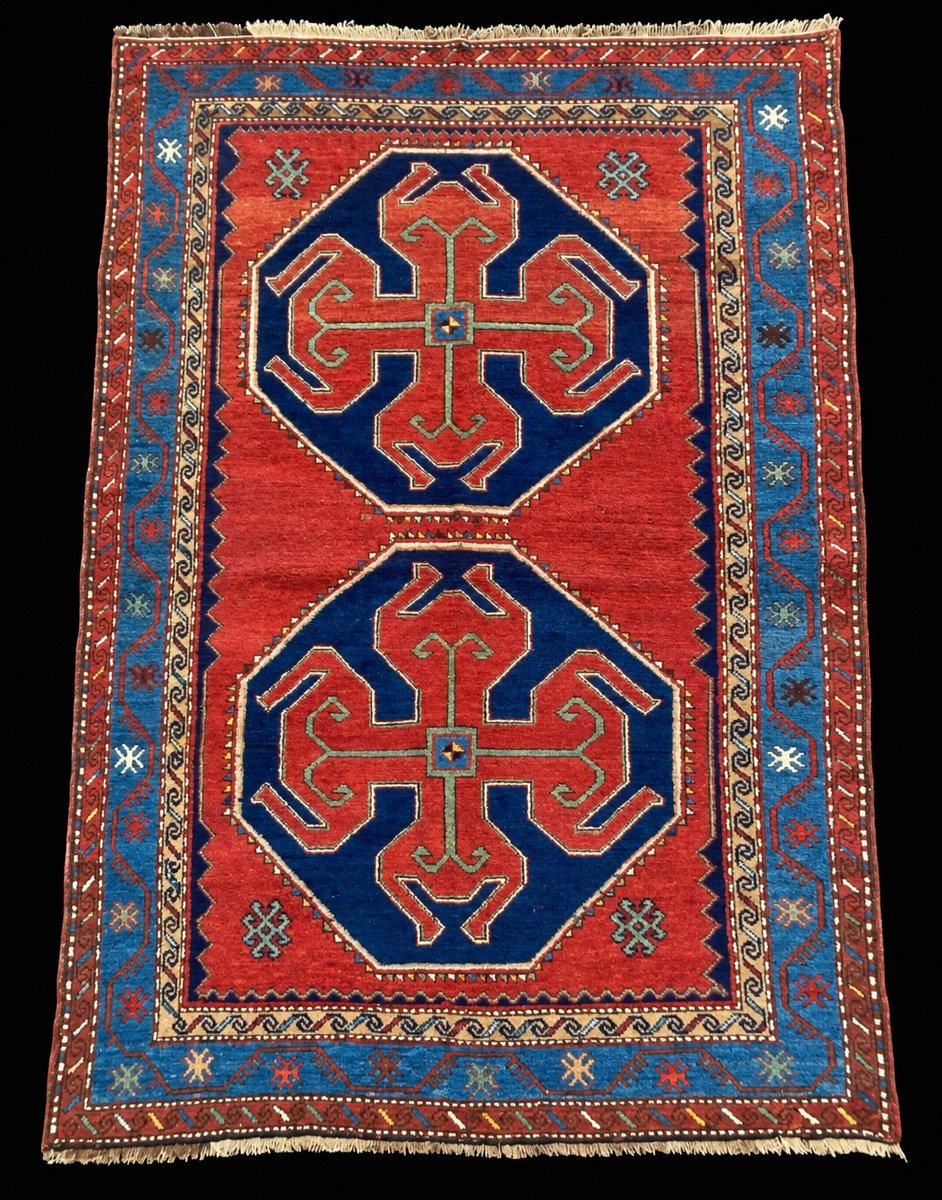 Tapis Karabakh. Caucase. Circa 1900. 215 x 145 cm