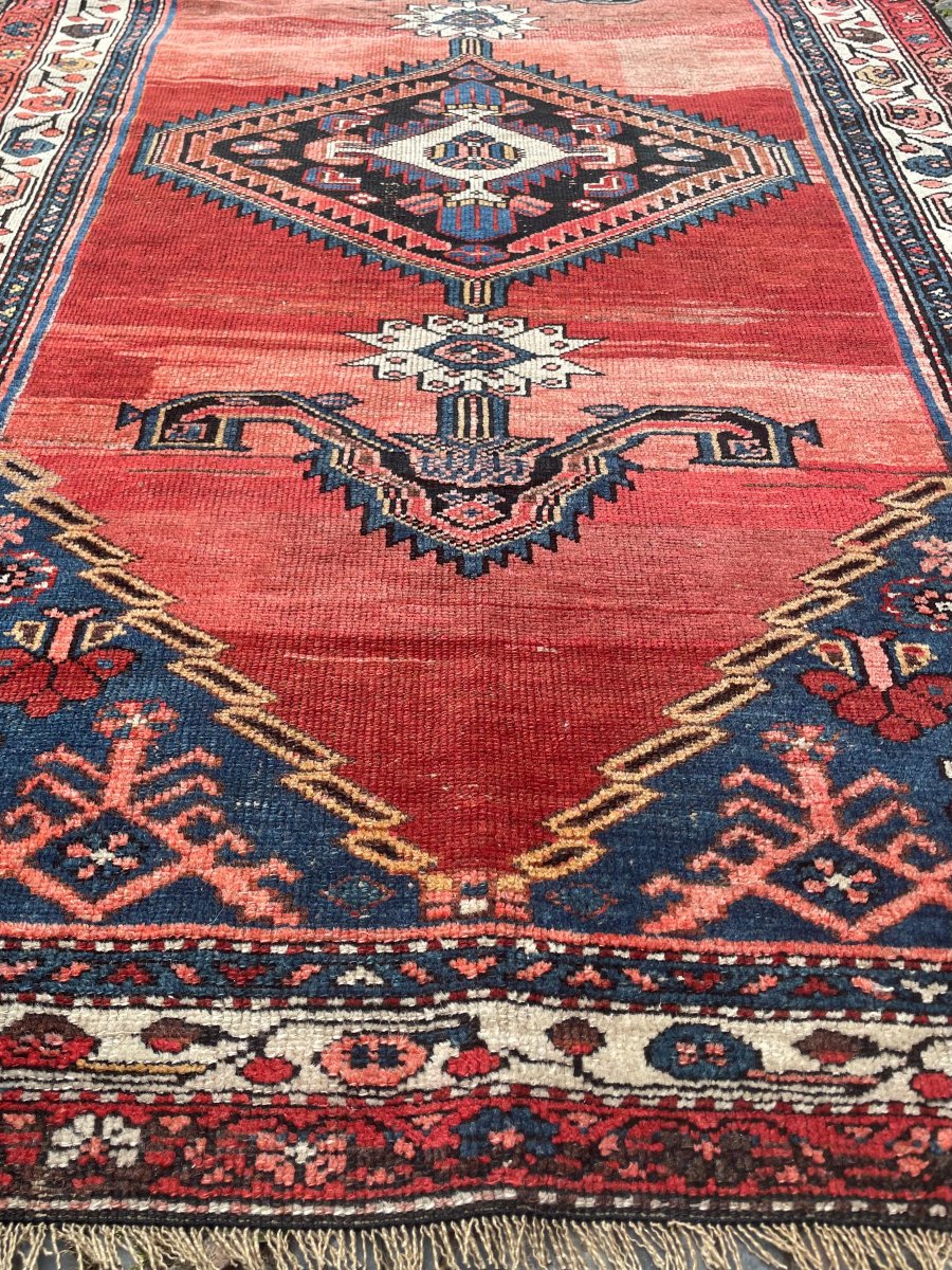 Tapis Yalameh- Qashqai/Lor. Perse. Circa 1920. 195 x 105 cm-photo-3