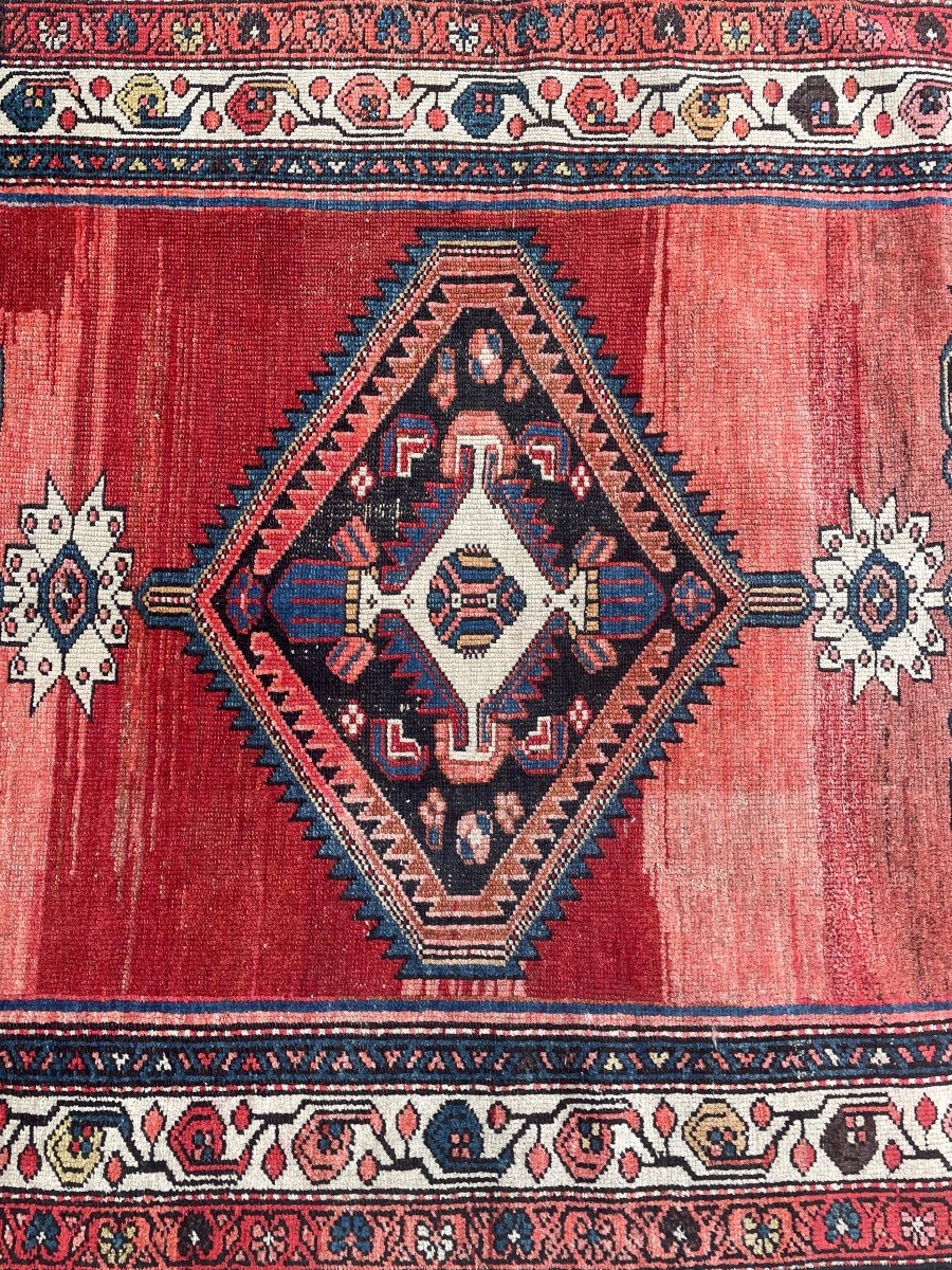 Tapis Yalameh- Qashqai/Lor. Perse. Circa 1920. 195 x 105 cm-photo-1