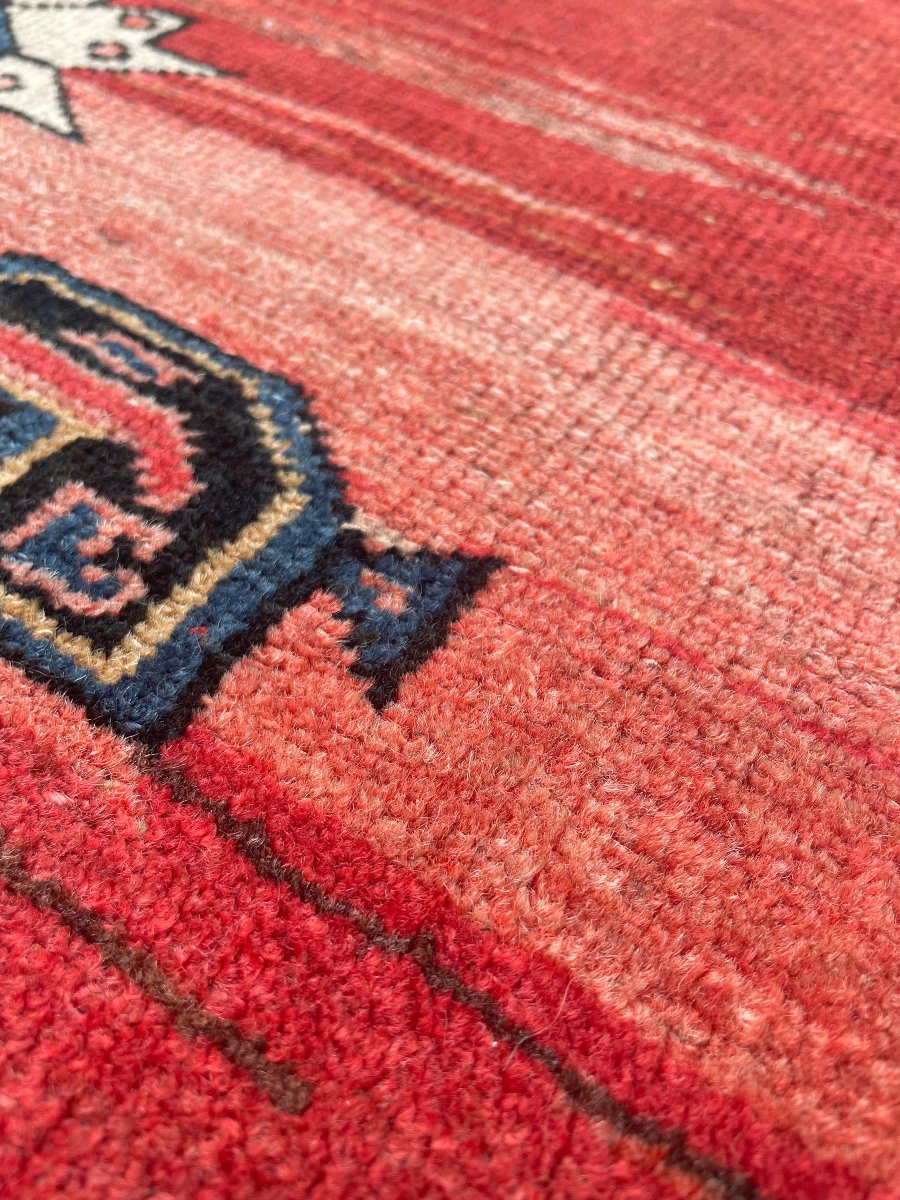 Tapis Yalameh- Qashqai/Lor. Perse. Circa 1920. 195 x 105 cm-photo-5