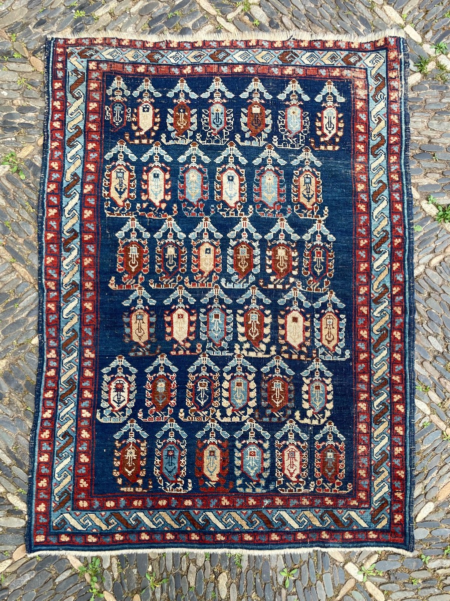 Dagestan Carpet. Eastern Caucasus. Circa 1880. 140 X 100 Cm