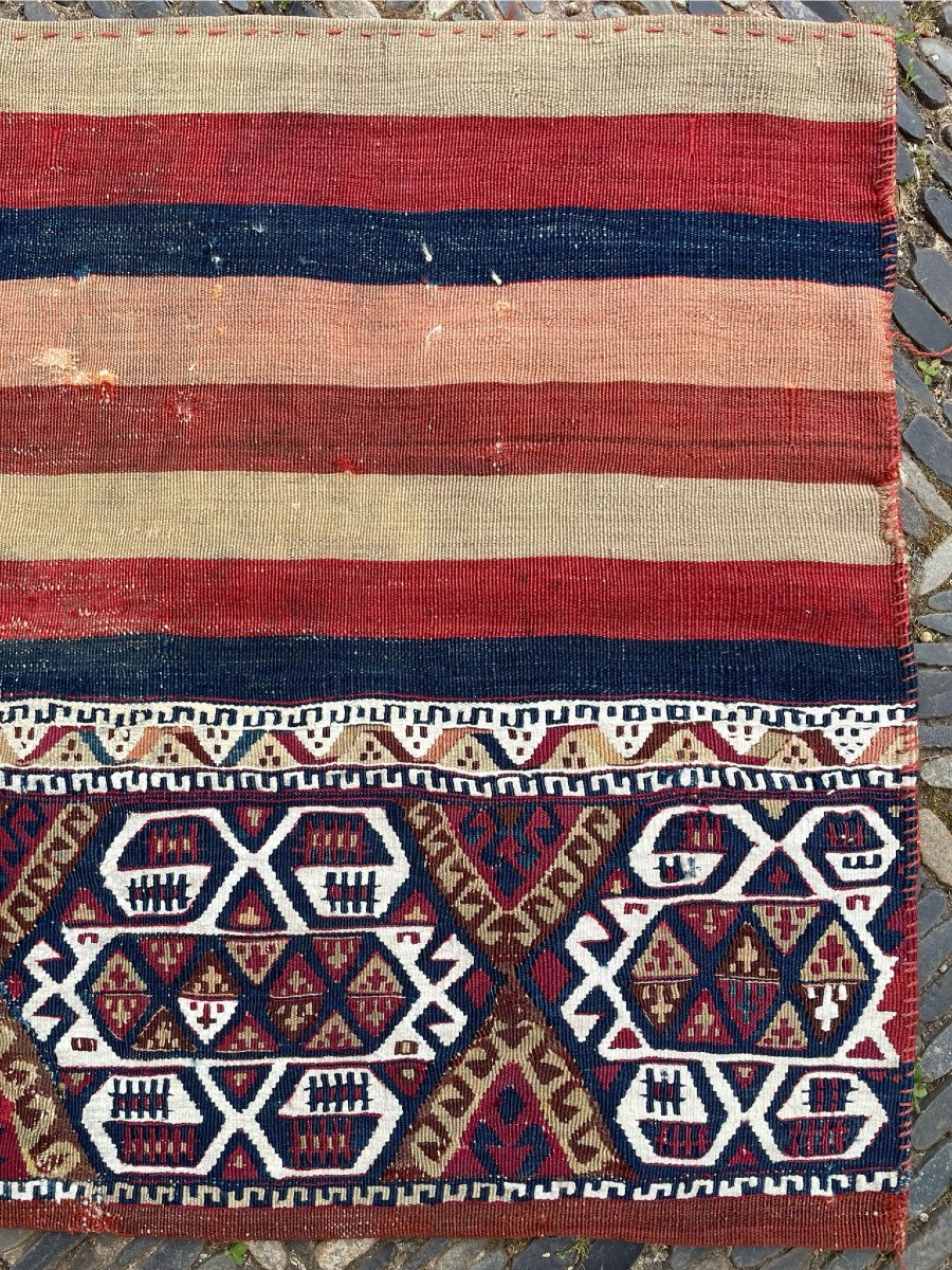 Cuval ( Cereal Bag ). Malatya / Sinanli. Anatolia. Circa 1880. 112 X 68 Cm-photo-4