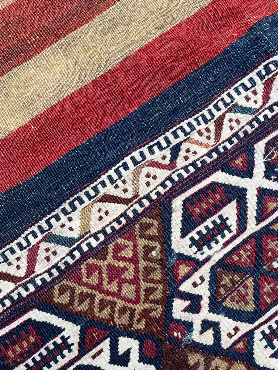 Cuval ( Cereal Bag ). Malatya / Sinanli. Anatolia. Circa 1880. 112 X 68 Cm-photo-1