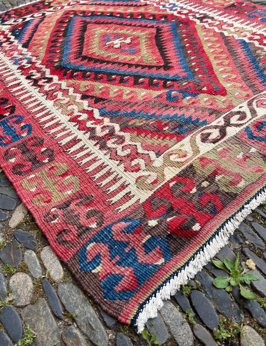 Kilim Fethiye - Anatolia. Circa 1930. 113 X 91 Cm-photo-2