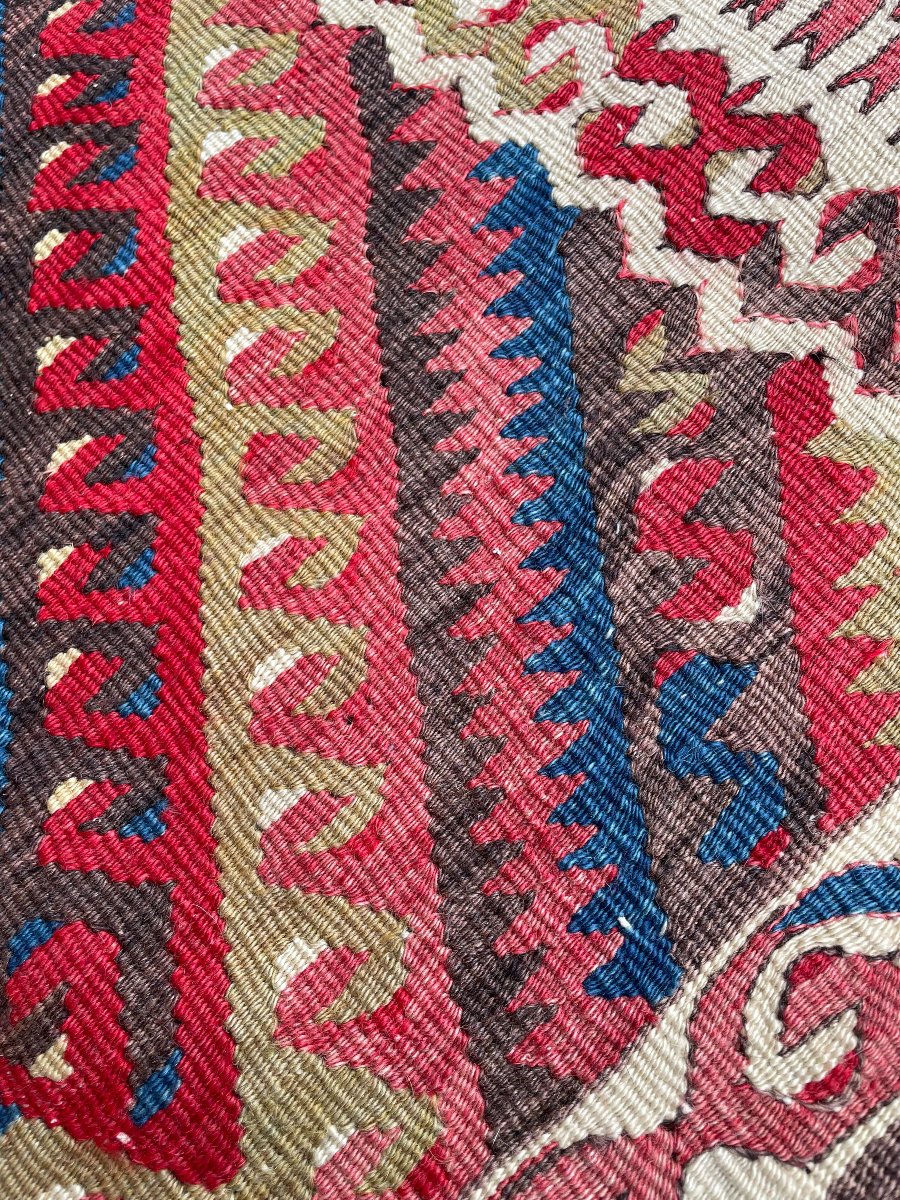 Kilim Fethiye - Anatolia. Circa 1930. 113 X 91 Cm-photo-3