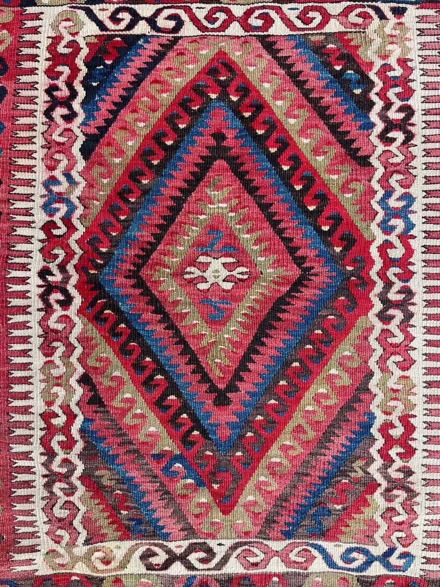 Kilim Fethiye - Anatolia. Circa 1930. 113 X 91 Cm-photo-4