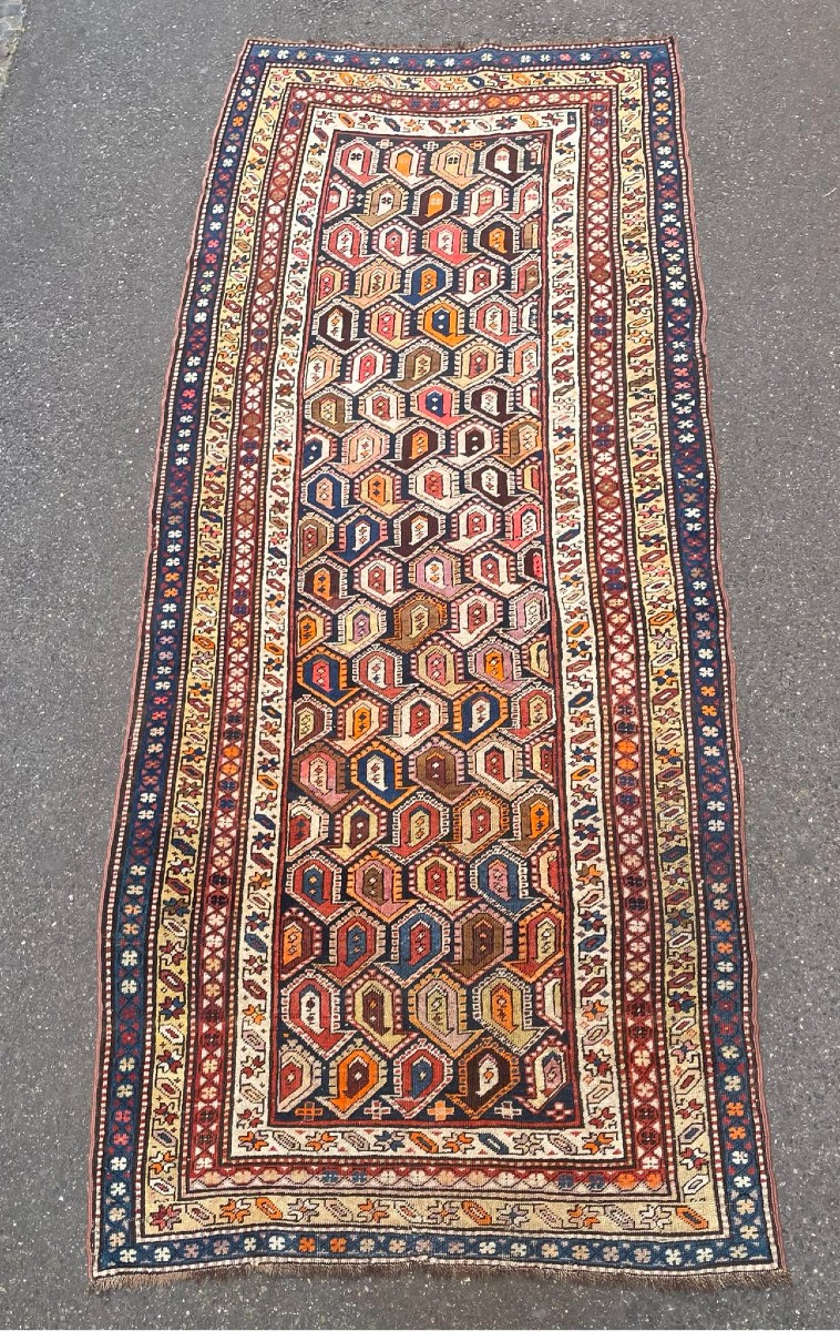 Karabakh Carpet. South Caucasus. Circa 1930. 312 X 120 Cm