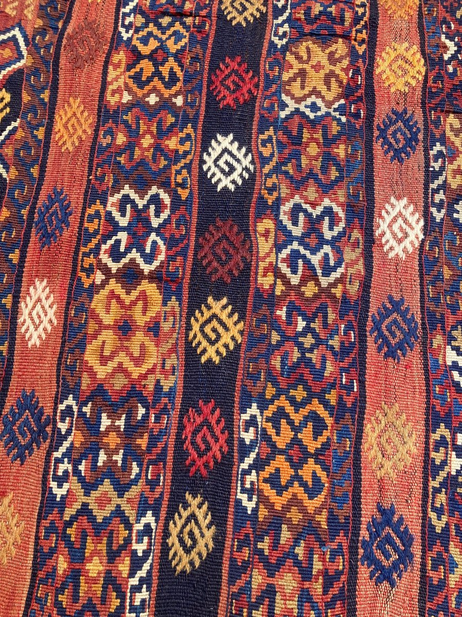 Kilim Adiyaman - Anatolie. Circa 1880. 130 x 83 cm-photo-3