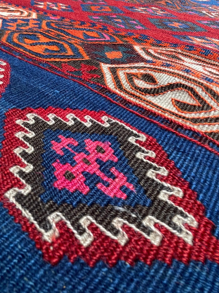 Kilim Hakkari - Anatolia. Circa 1880. 238x 168 Cm-photo-4