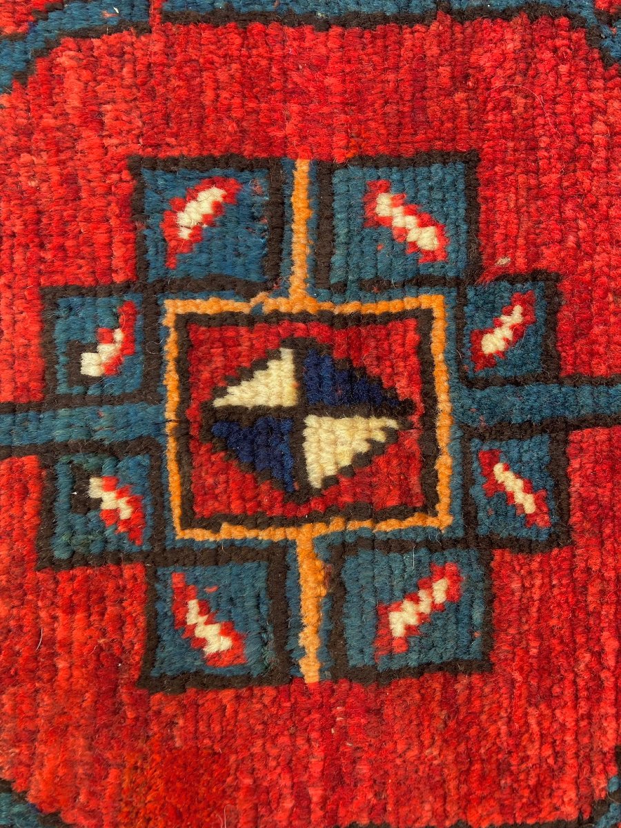 Tapis Kazakh - Fachralo.Caucase. Circa 1920. 245 x 147 cm-photo-5