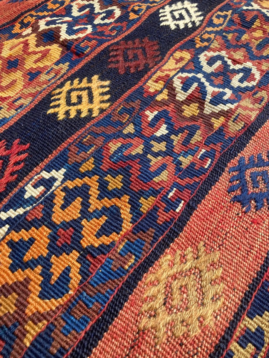 Kilim Adiyaman - Anatolie. Circa 1880. 130 x 83 cm-photo-4