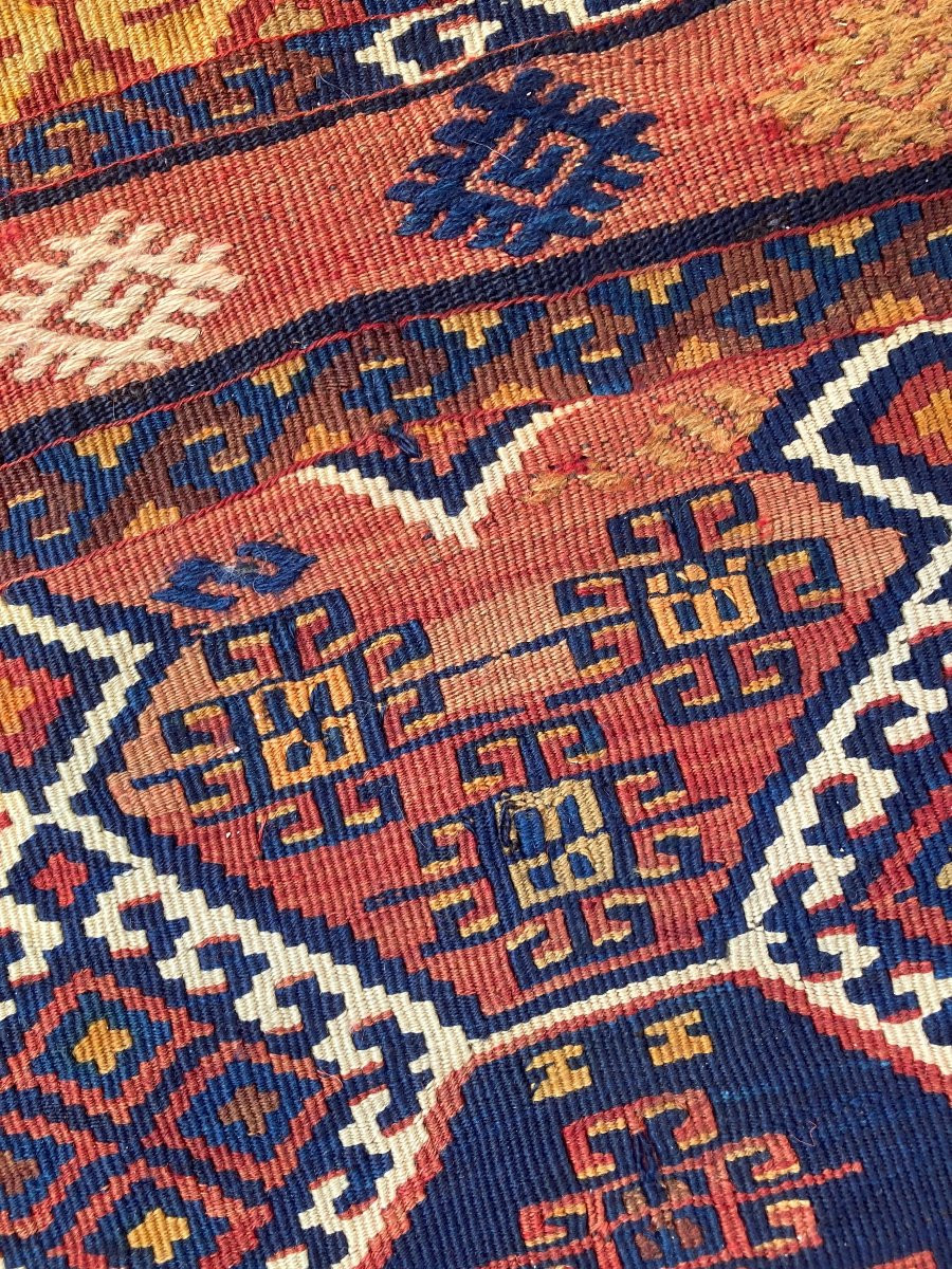 Kilim Adiyaman - Anatolie. Circa 1880. 130 x 83 cm-photo-1