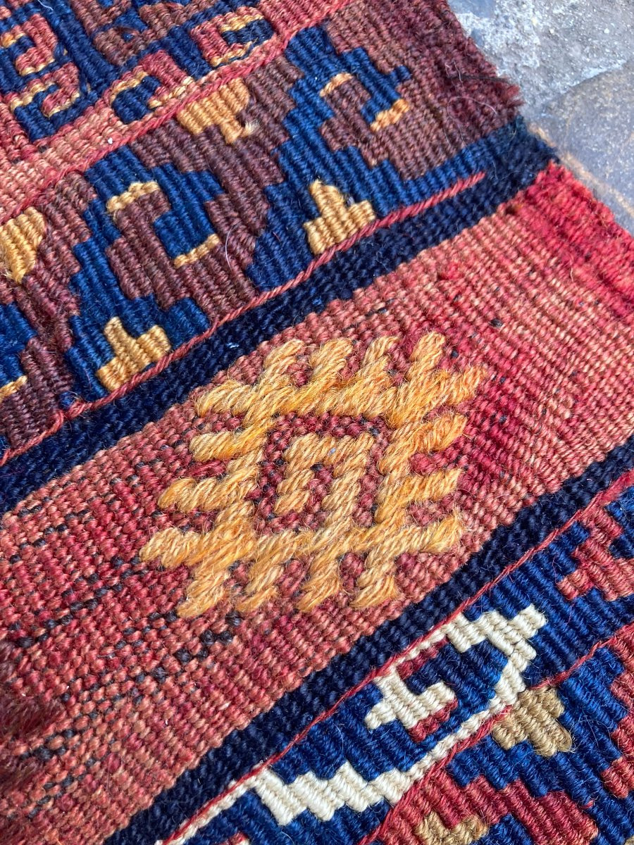 Kilim Adiyaman - Anatolie. Circa 1880. 130 x 83 cm-photo-5