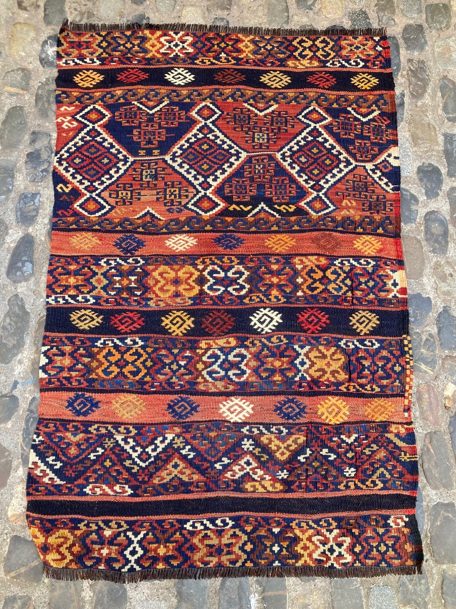 Kilim Adiyaman - Anatolie. Circa 1880. 130 x 83 cm