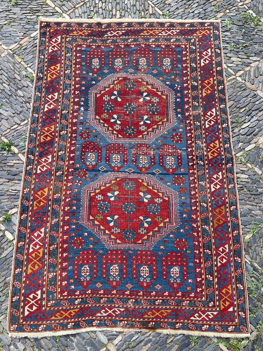 Tapis Kuba. Caucase. Fin 19 ième. 193 x 120 cm