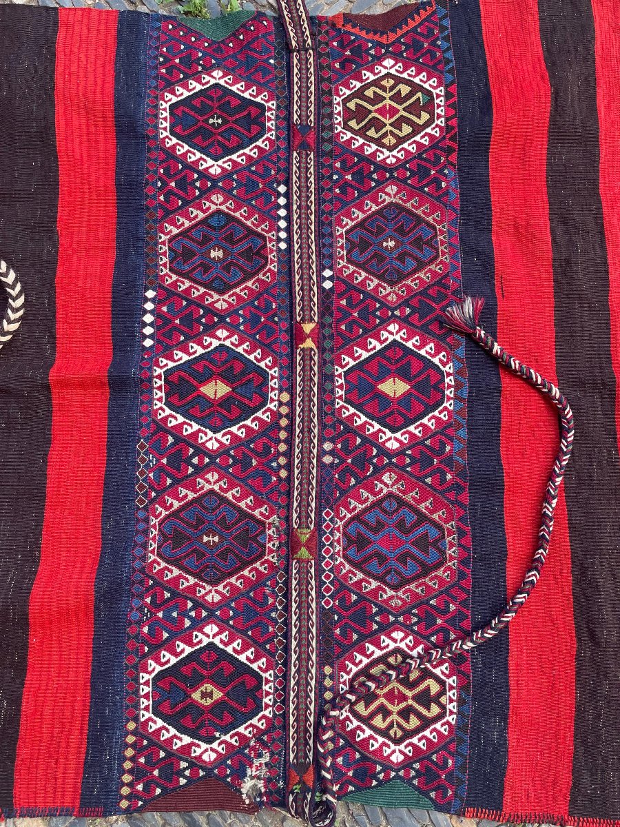 Cuval Malatya - Sinanli. Anatolia. Circa 1880. 140 X 110 Cm-photo-2
