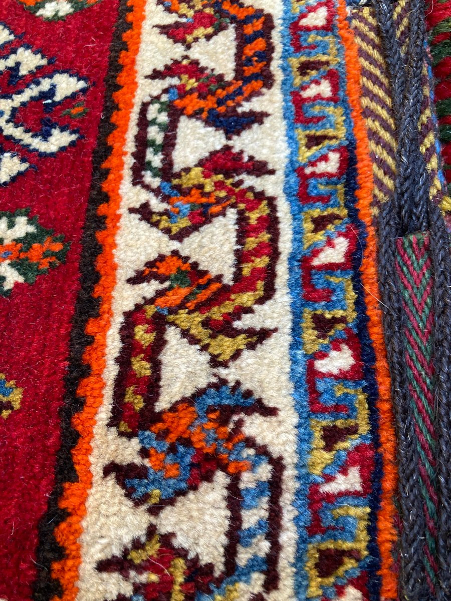 Khorjin (satchel) Qashqai. Persia. Circa 1900. 60 X 60 Cm-photo-4