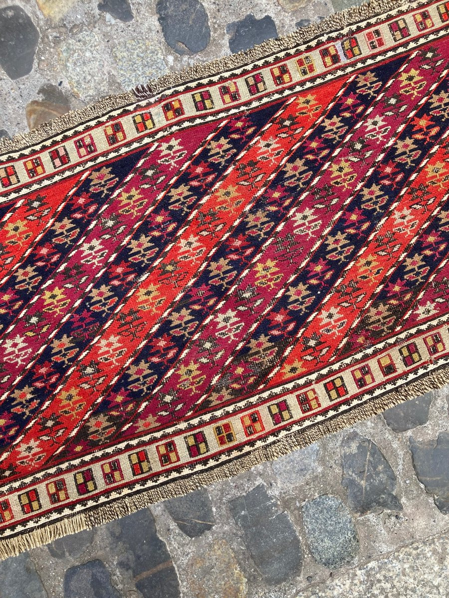 Fragment Maffrash Shahsaven. Persia. Circa 1880. 100 X 43 Cm-photo-3