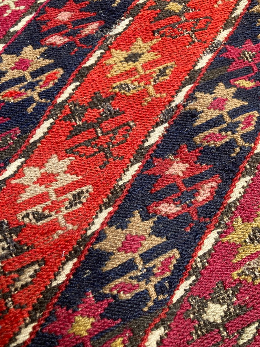Fragment Maffrash Shahsaven. Persia. Circa 1880. 100 X 43 Cm-photo-1