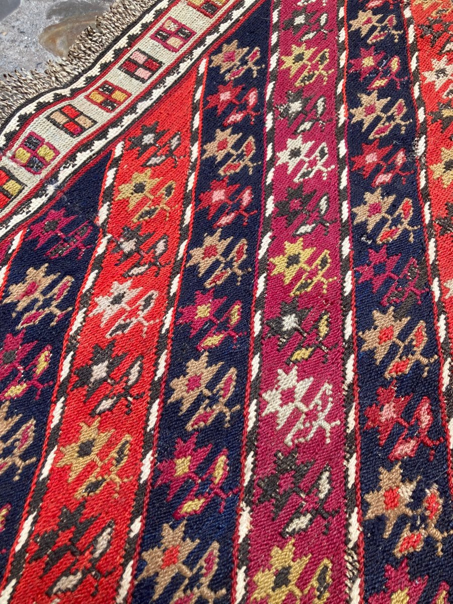 Fragment Maffrash Shahsaven. Persia. Circa 1880. 100 X 43 Cm-photo-5