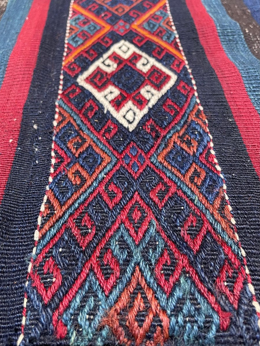Kilim / Galerie Adyaman - Anatolie. Circa 1880. 285 x 65 cm-photo-3
