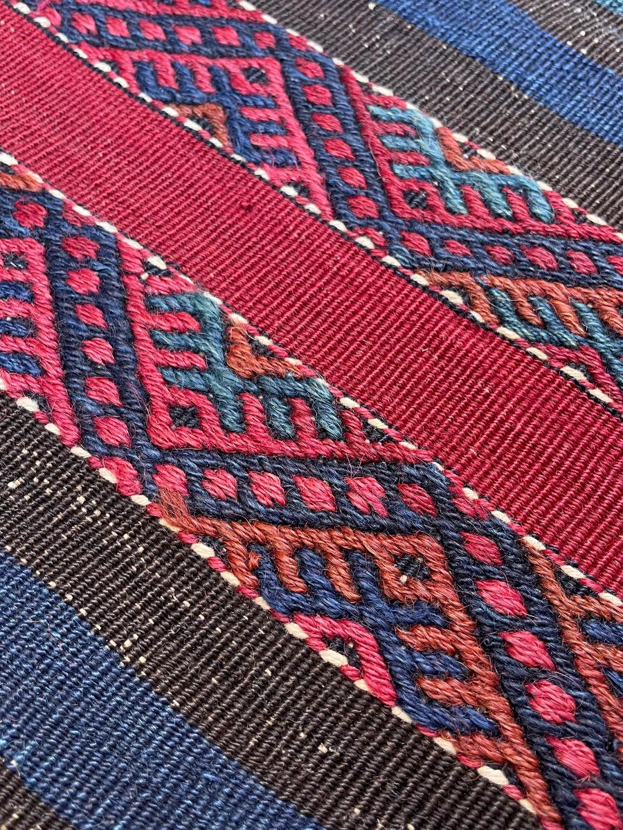 Kilim / Galerie Adyaman - Anatolie. Circa 1880. 285 x 65 cm-photo-1