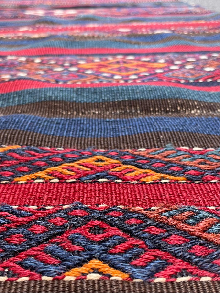 Kilim / Galerie Adyaman - Anatolie. Circa 1880. 285 x 65 cm-photo-3