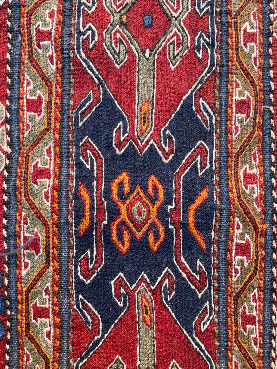 Maffrash Karabag Caucase. Circa 1880.  132 x 112 cm-photo-4