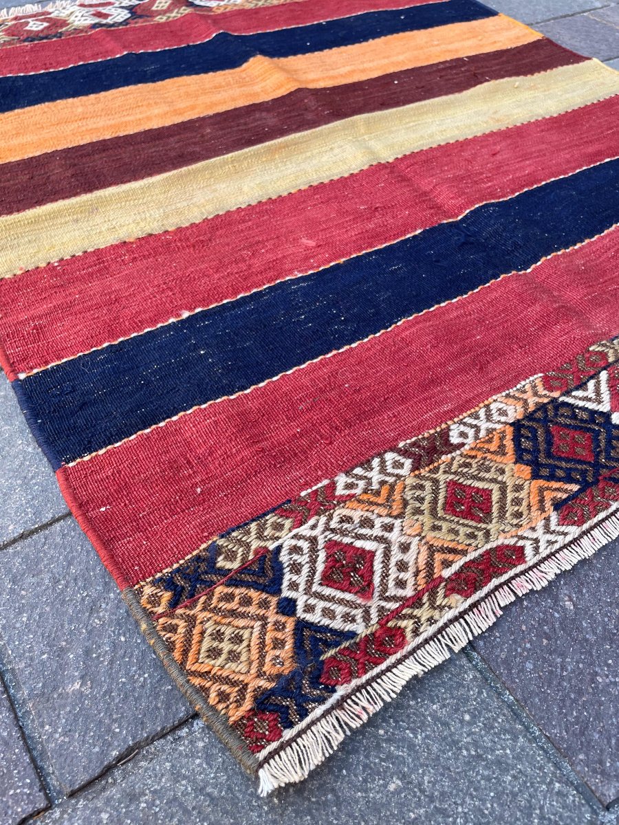 Kilim Malatya / Anatolia. Circa 1880. 110 X 90 Cm-photo-2