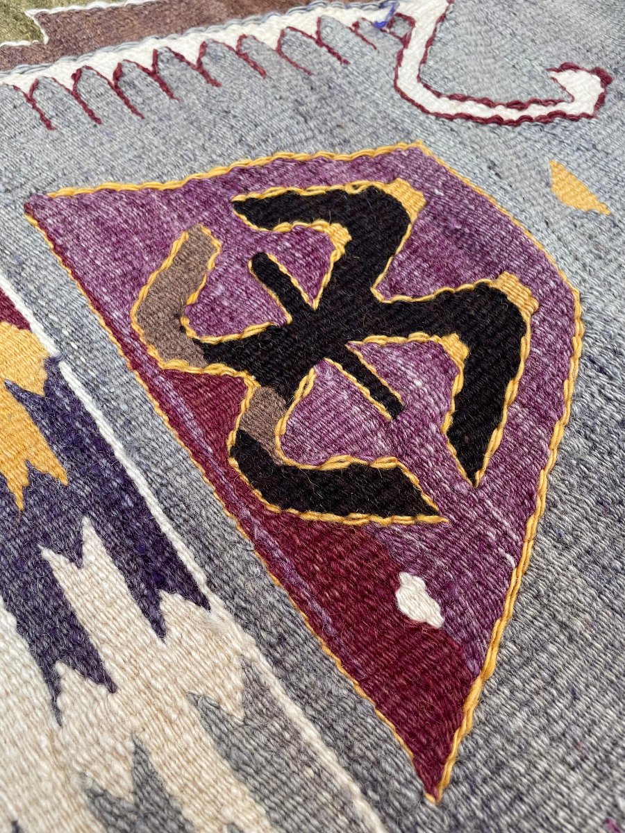 Kilim Barak - Anatolie. Circa 1950. 290 x 145cm-photo-4